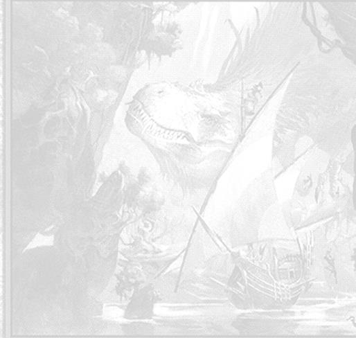 A card with a dinosaur and a boat

Description automatically generated